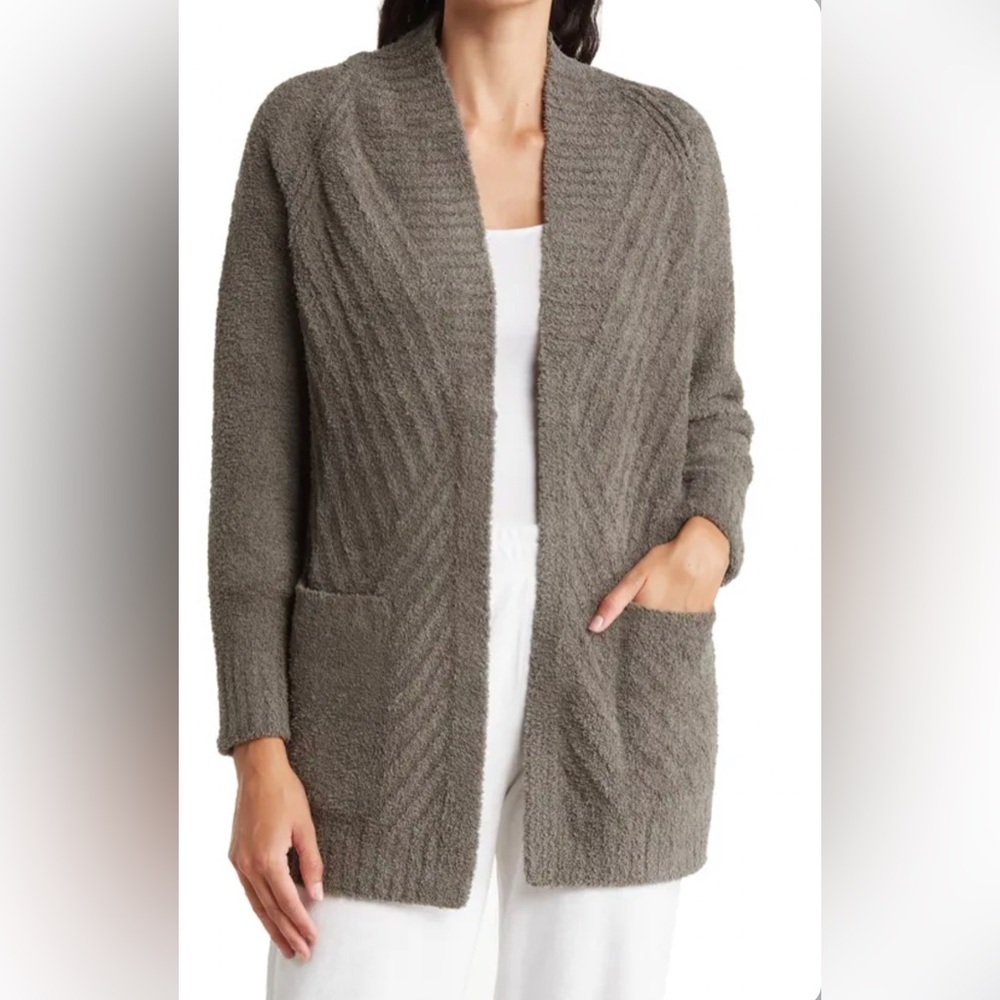 Barefoot Dreams CozyChic Ribbed Cardigan
